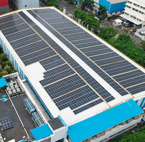 1.16 MWp Rooftop Solar System in Mumbai